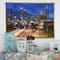 Designart - Atlanta Skyline Twilight Blue Hour - Cityscape Framed Canvas Print